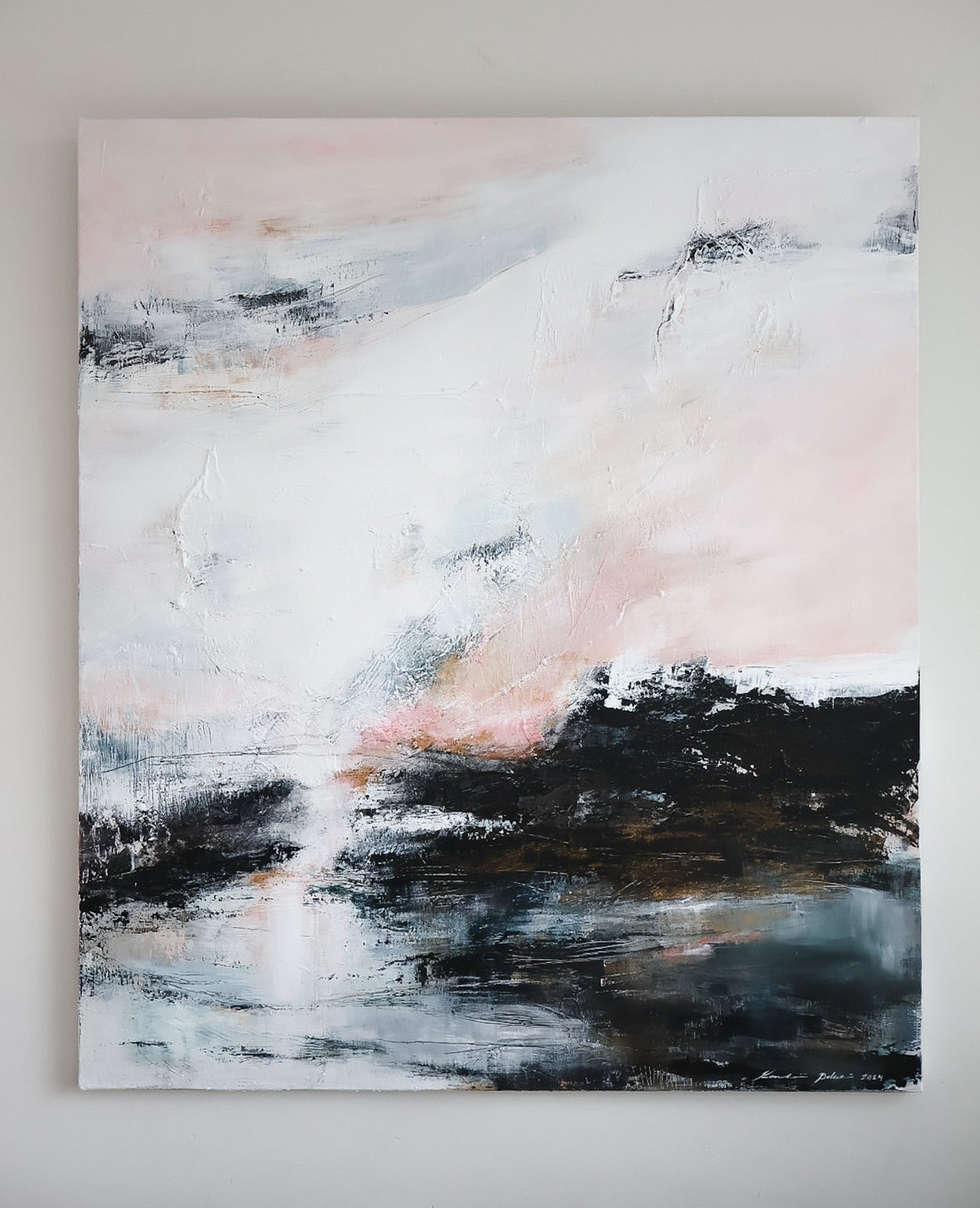 Everlasting Light, 150 x 130 cm kankaalle