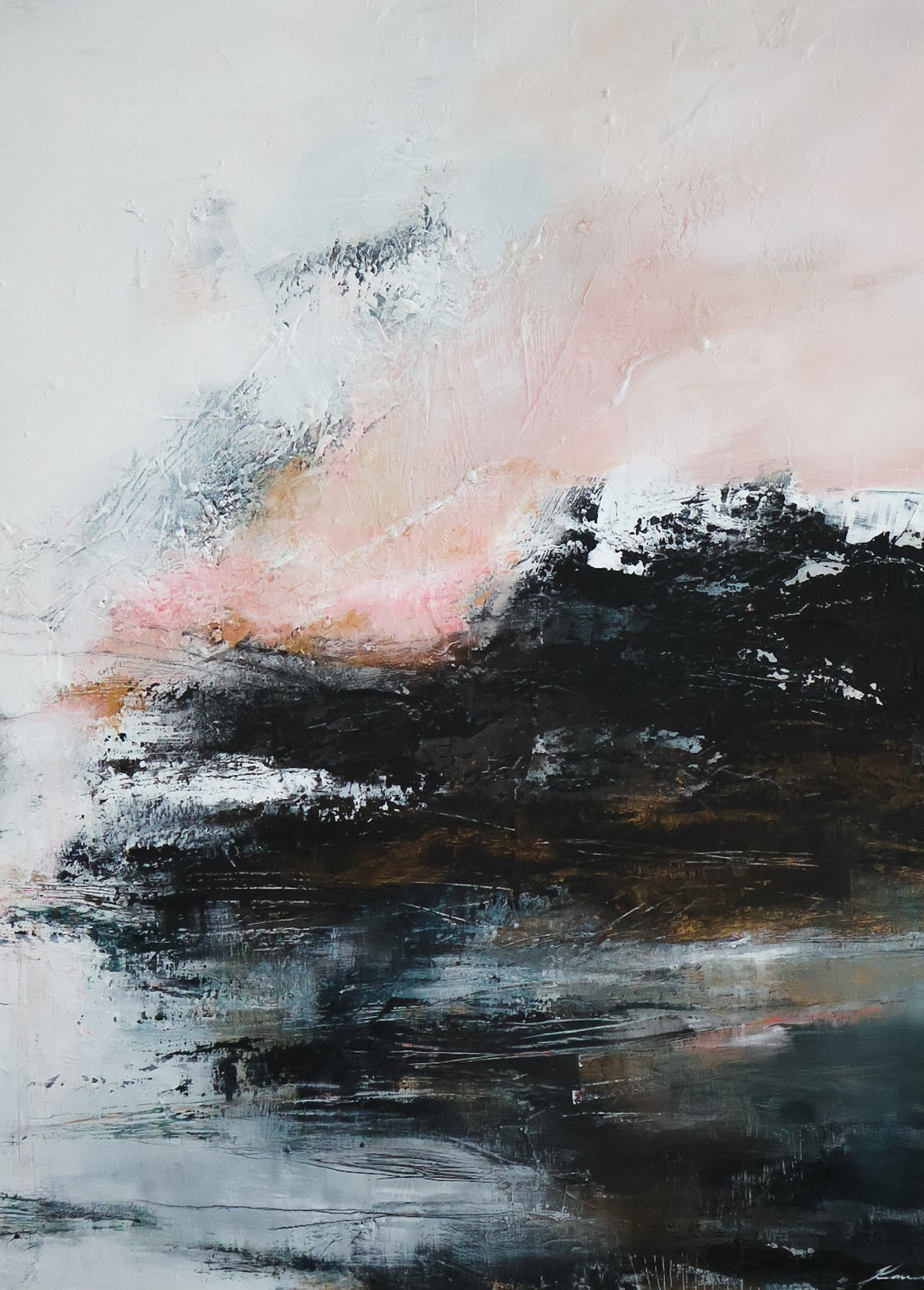 Everlasting Light, 150 x 130 cm kankaalle
