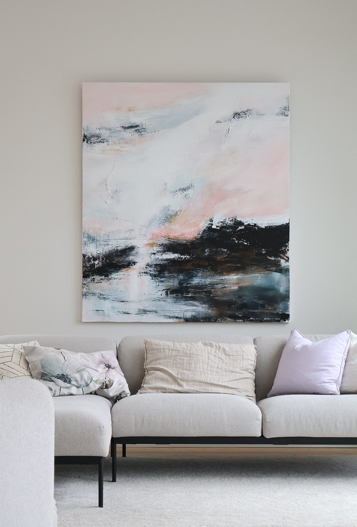 Everlasting Light, 150 x 130 cm kankaalle