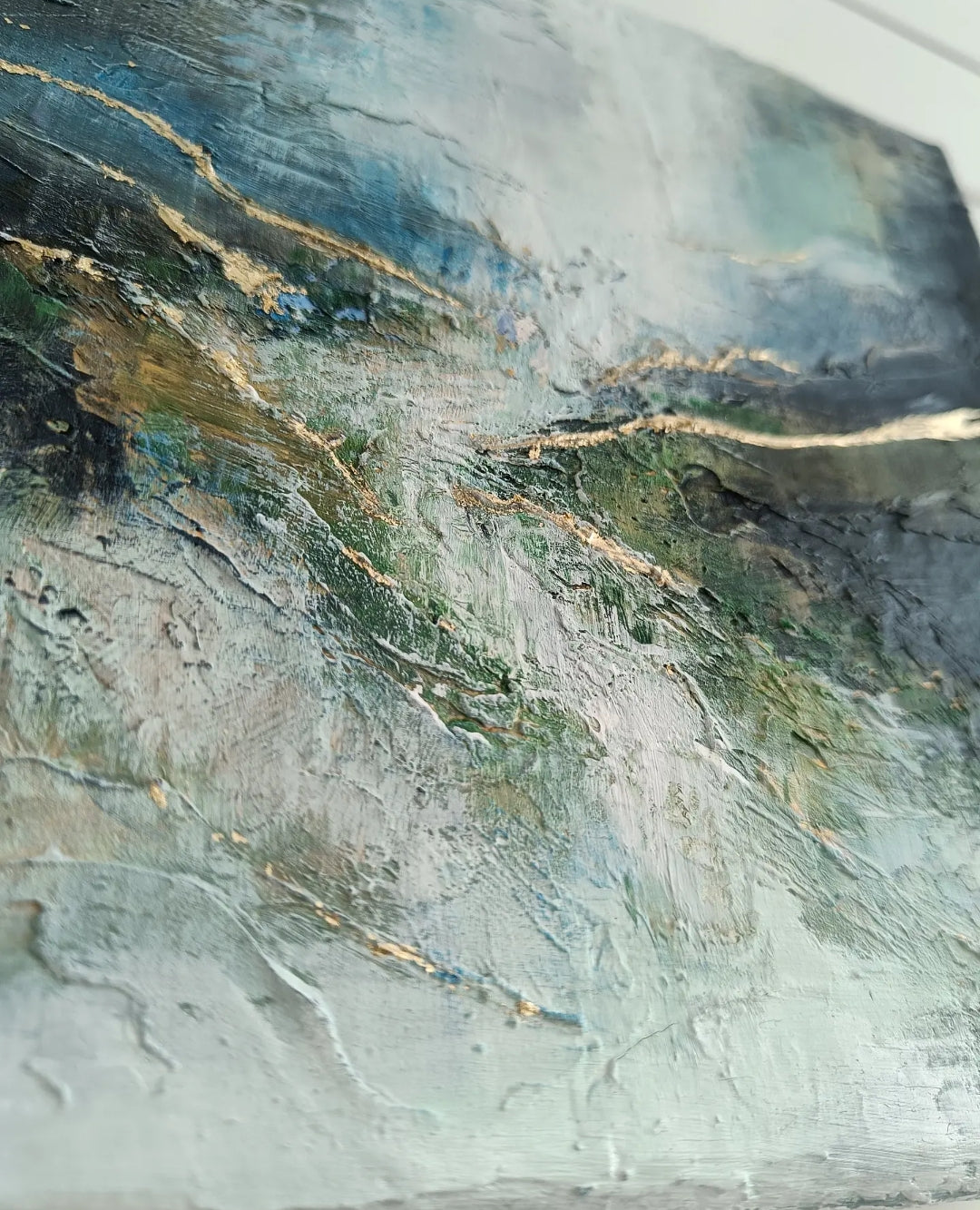 After the Summer Rain, 20 x 20 cm kankaalle