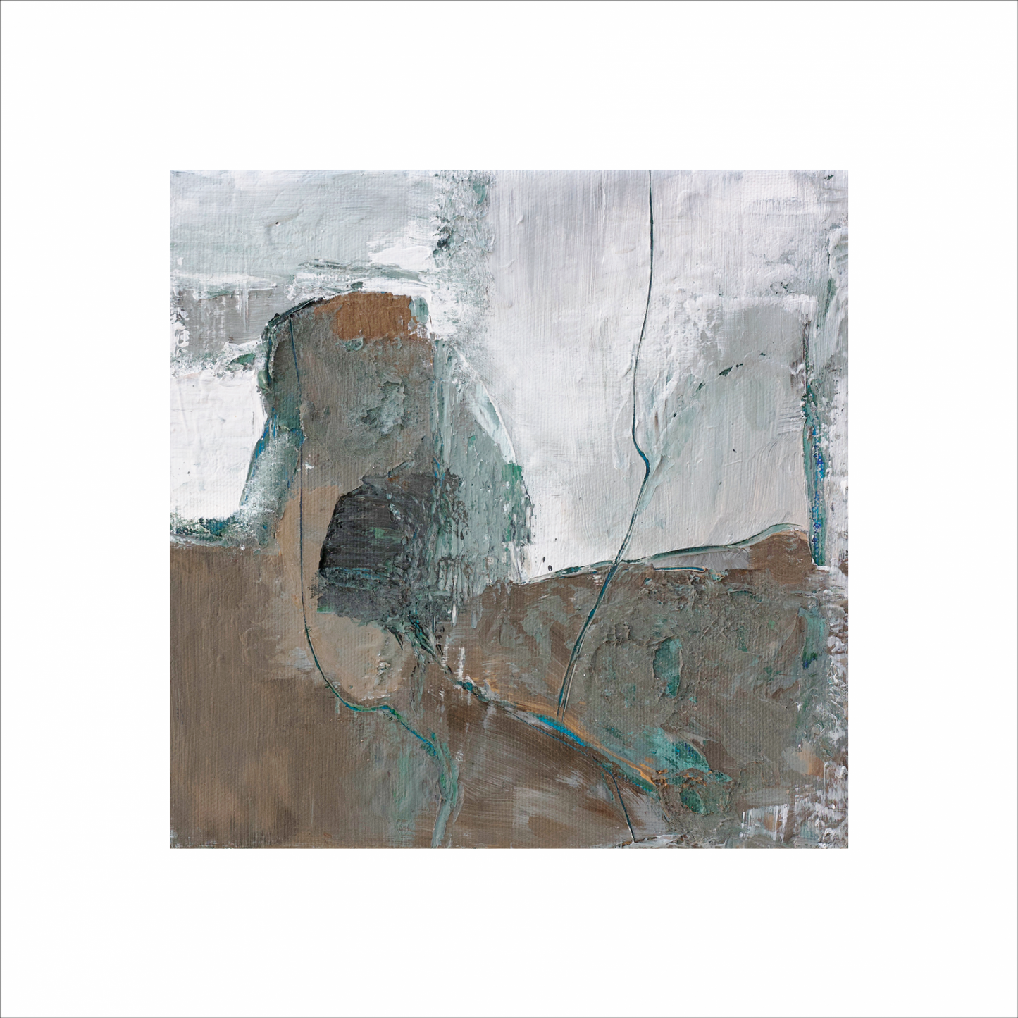 Kallio-taidejuliste, 30 x 30 cm