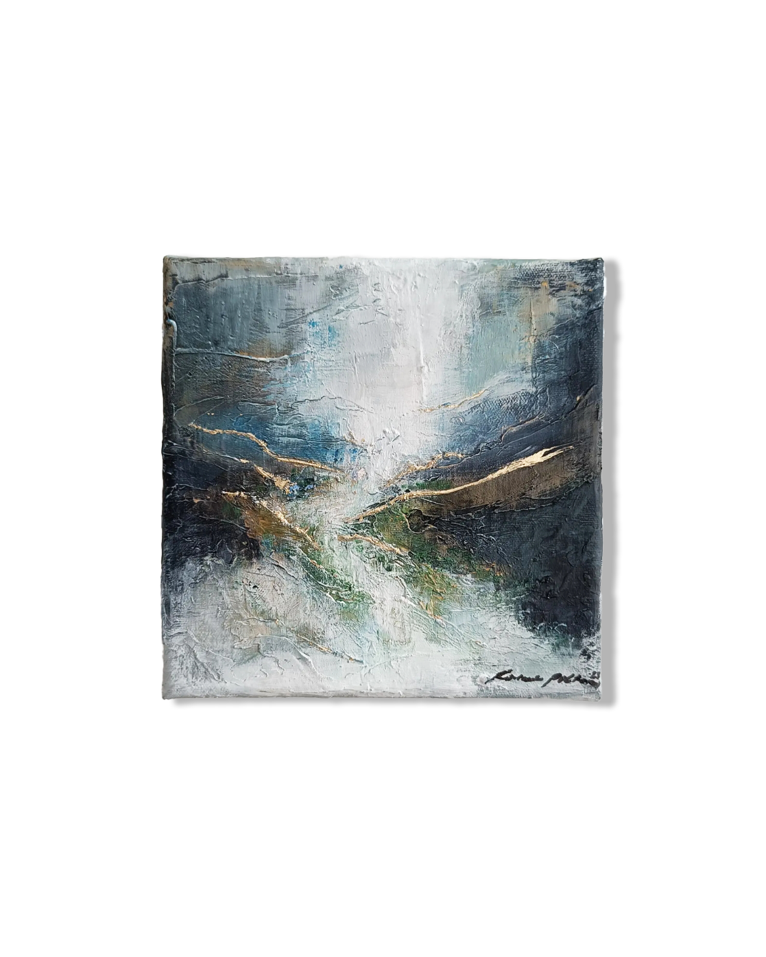 After the Summer Rain, 20 x 20 cm kankaalle