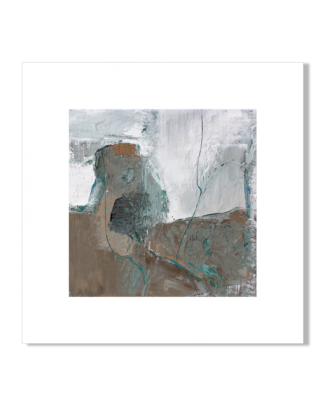 Kallio-taidejuliste, 30 x 30 cm