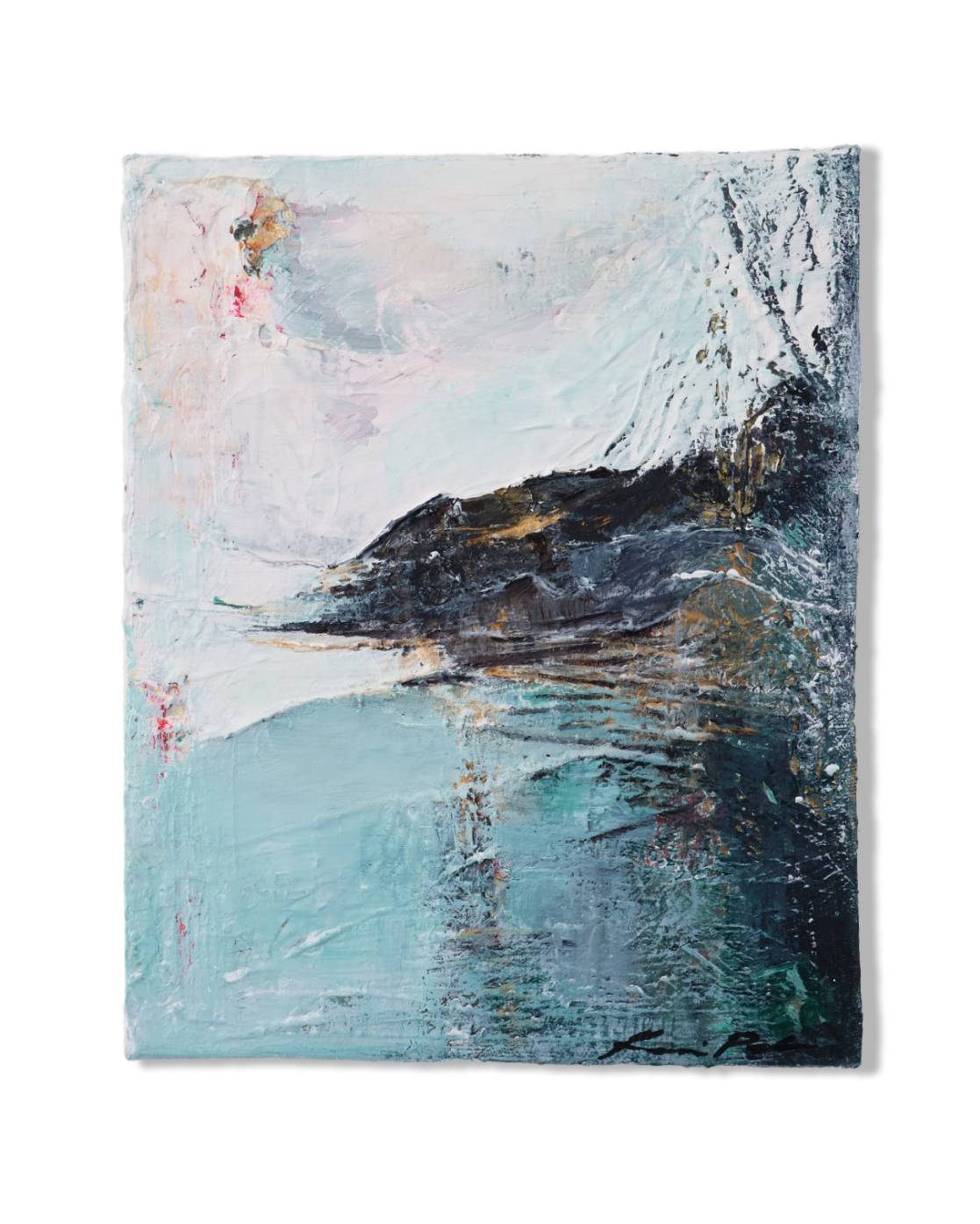 Mint Moment, 25 x 20 cm on canvas
