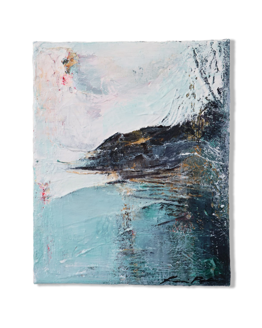 Mint Moment, 25 x 20 cm on canvas