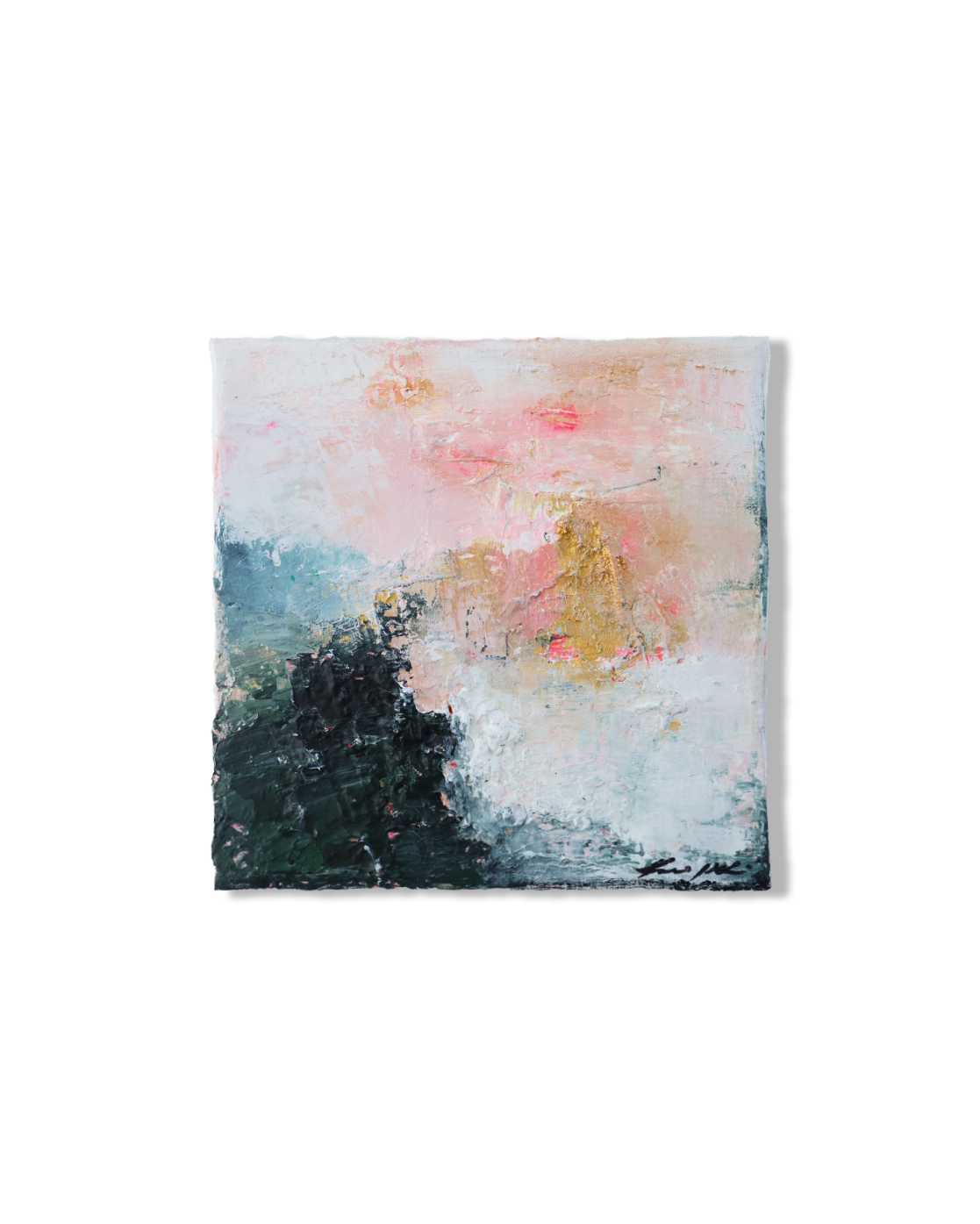 Spring is Waking, 20 x 20 cm kankaalle