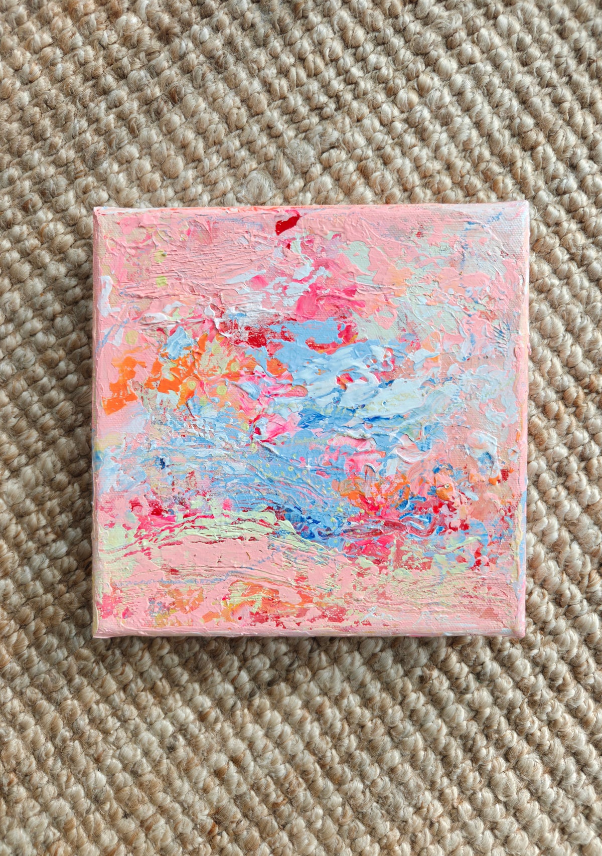 `Rakkaus on kaikki` // 20x20cm