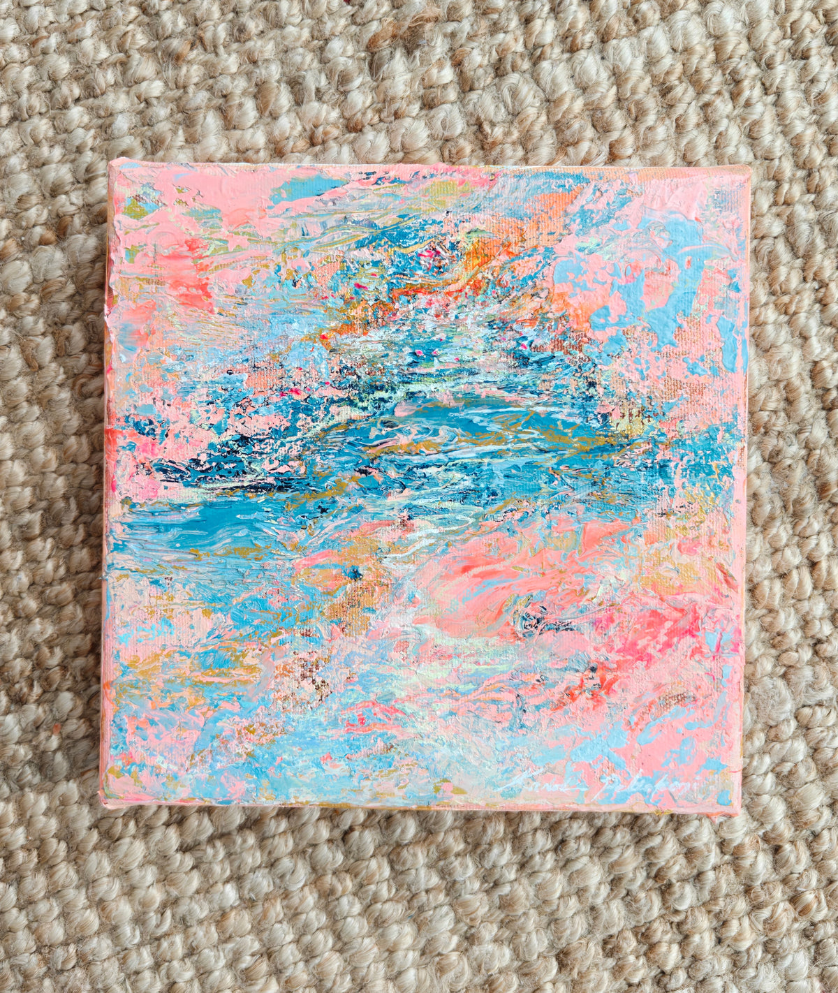 `Rakkaus ei koskaan katoa` // 20x20cm