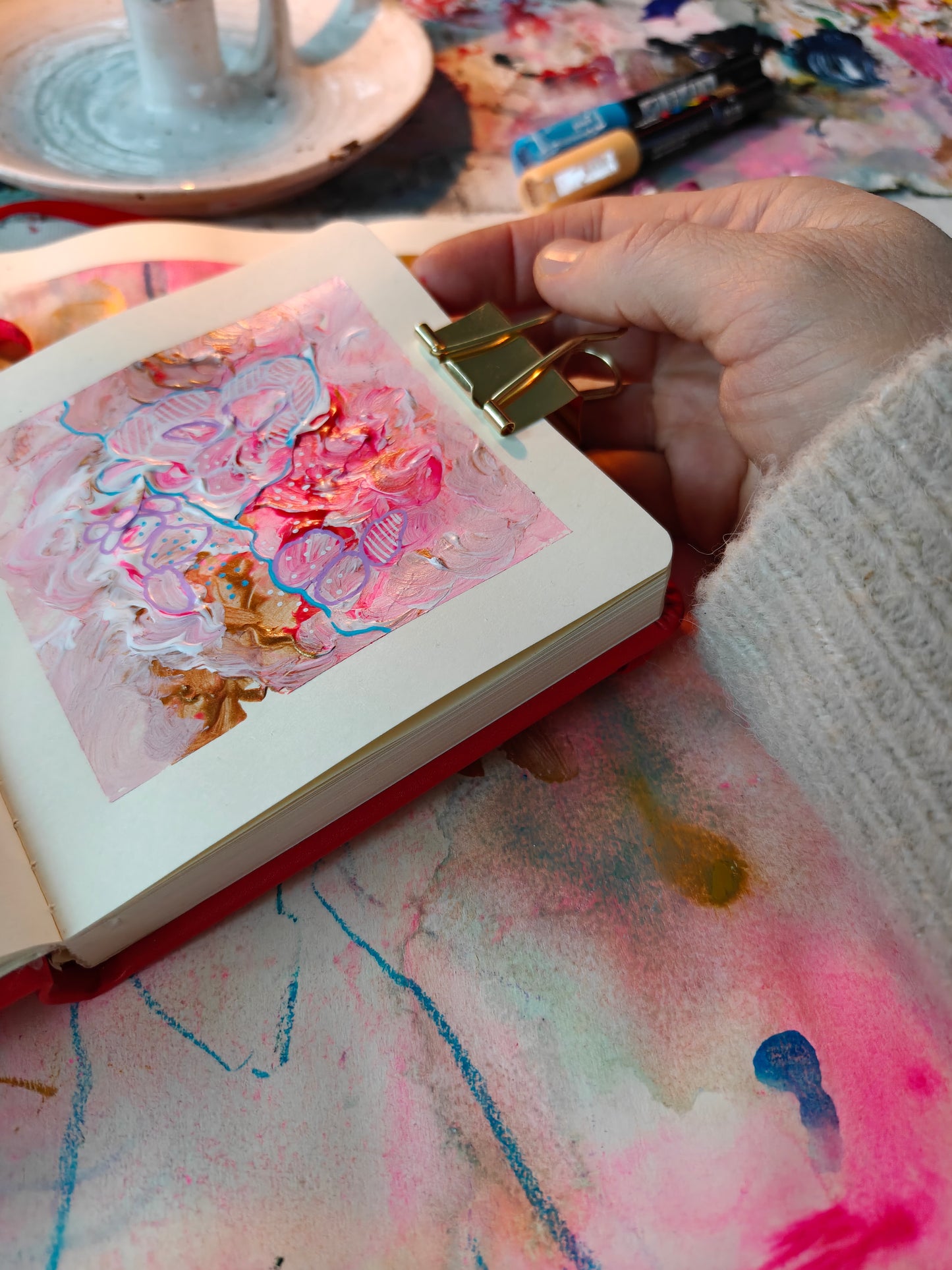 7 päivän haaste: Luonnosvihkot luovuutesi ystäväksi