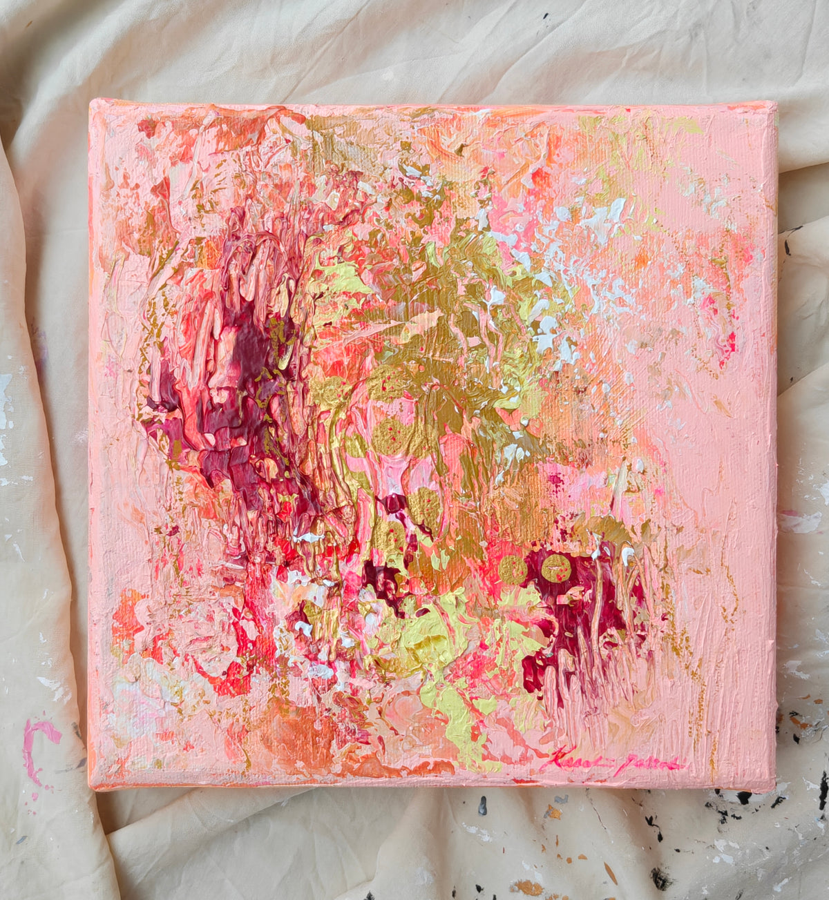 `Rakkaus voittaa` // 20x20cm