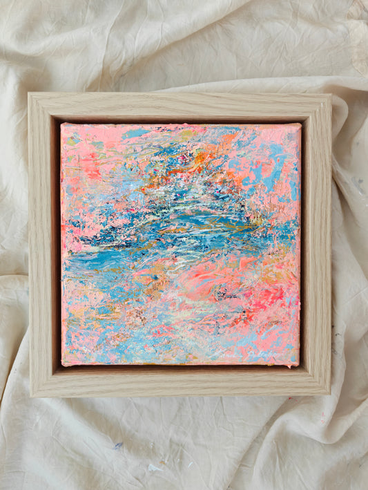 `Rakkaus ei koskaan katoa` // 20x20cm