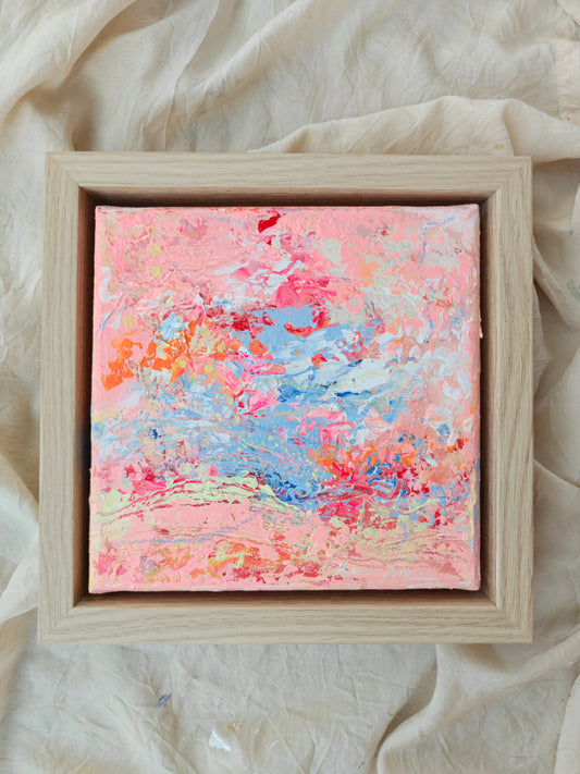 `Rakkaus on kaikki` // 20x20cm