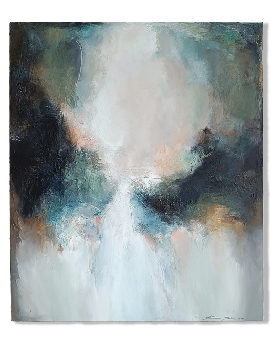 This Moment, 150 x 130 cm kankaalle